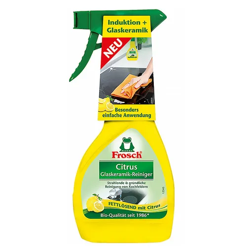 FROSCH Čistič na indukčné a sklokeramické dosky EKO 300 ml