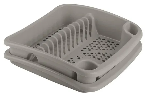 Plastový odkvapkávač s podnosom Heidrun 39 x 39 cm