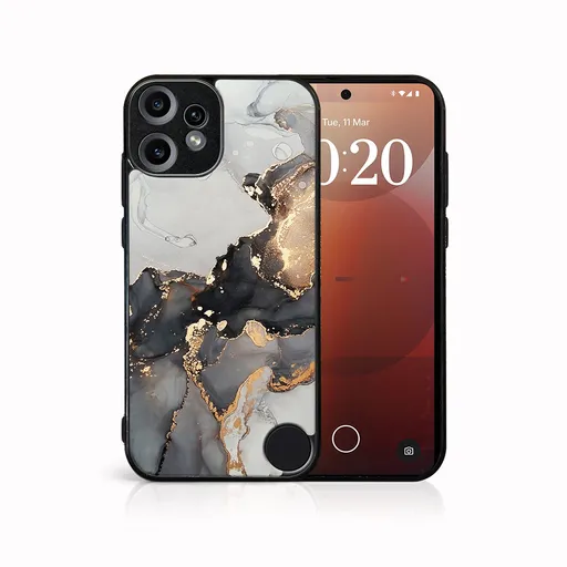 MY ART Ochranný kryt pre CMF Phone 2 Pro GREY MARBLE (140)