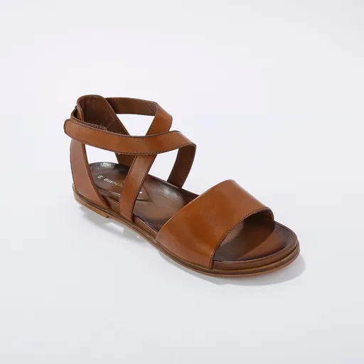 Sandále s remiankami na suchý zips