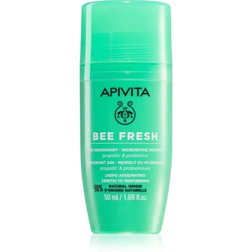 Apivita Bee Fresh Deodorant dezodorant roll-on proti poteniu a nežiadúcemu zápachu 50 ml