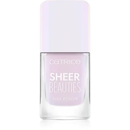 Catrice Sheer Beauties lak na nechty odtieň 100 Lavender Whispers 10.5 ml