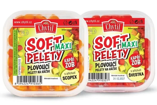 Chytil plávajúce soft pelety maxi 12-14 mm 30 g - scopex