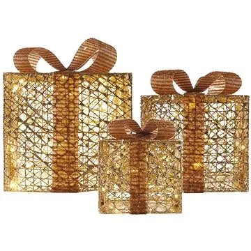 EMOS LED darčeky, 3 veľkosti, vnútorné, teplá biela (DCFC14)