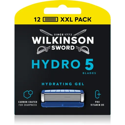 Wilkinson Sword Hydro5 náhradné žiletky 12 ks