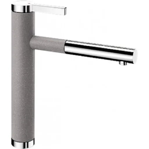 Blanco Linee - S drezová batéria s vyťahovacou sprškou aluminium/chrom 518439