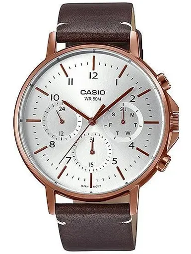 PÁNSKE HODINKY CASIO MTP-E321RL-5A (zd190b) + KRABIČKA
