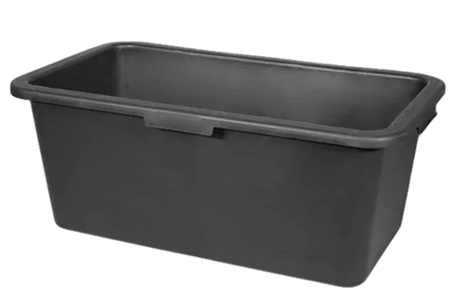 DEN BRAVEN Maltovník obdĺžnikový čierna 40 L