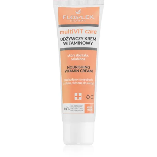 FlosLek Pharma multiVIT care výživný krém s vitamínmi 50 ml