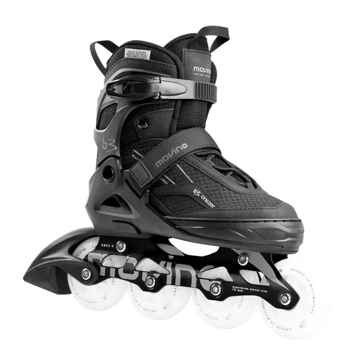 Kolieskové LED korčule Movino Cruzer B3 - čierne, 38-41