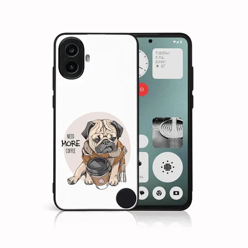 MY ART Ochranný kryt pre CMF Phone 1 MORE COFFEE (184)