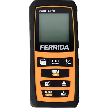 FERRIDA 50 m laserový merač vzdialenosti (FRD-LDM50M)