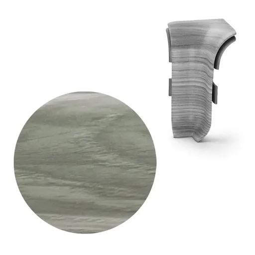 Vnitřní roh k soklu Naturel chateau , PVC dĺžka 0,5 cm, výška hrany 56 mm, NATNGTW99