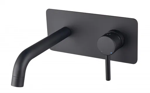 BESCO - Podomietková umývadlová batéria ILLUSION - Radiátory - Farebné prevedenie HL - Čierna matná BABUISCZ