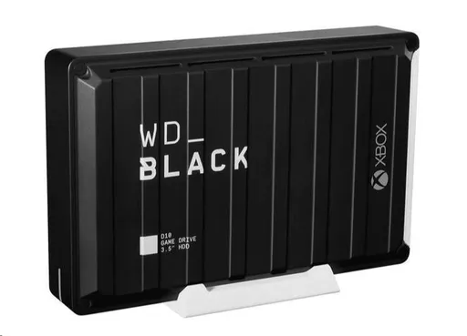 WD BLACK D10 Game Drive pre Xbox 12TB, Externý HDD, USB 3.0, čierna