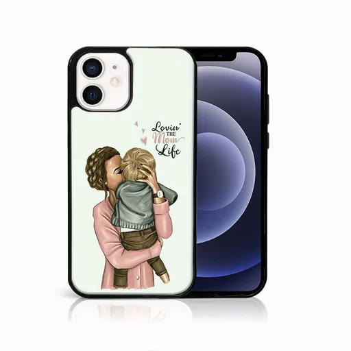 MY ART Ochranný obal pre Apple iPhone 12 mini MOM LIFE (118)