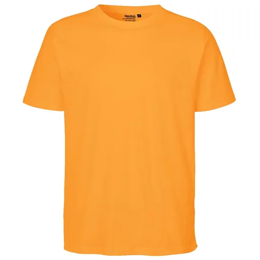 Neutral Tričko z organickej Fairtrade bavlny - Svetlooranžová | XL