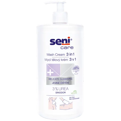 SENI Care Umývací telový krém 3v1 1000 ml