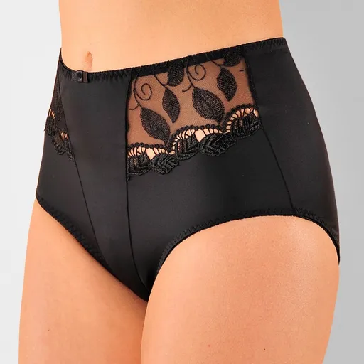 Súprava 2 zoštíhľovacích nohavičiek Rima zn. Confidence Lingerie® z mikrovlákna a vyšívaného tylu