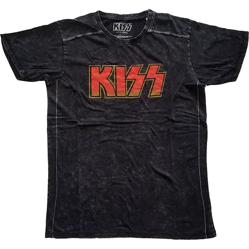 Kiss tričko Classic Logo Čierna XXL