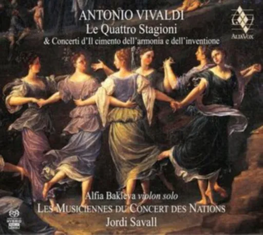 Alfia Bakieva and Les Musiciens du Louvre, ANTONIO VIVALDI: LE QUATTRO STAGIONI, CD