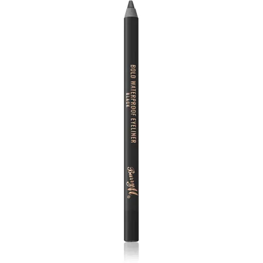 Barry M Bold Waterproof Eyeliner vodeodolná ceruzka na oči odtieň Black 1,2 g