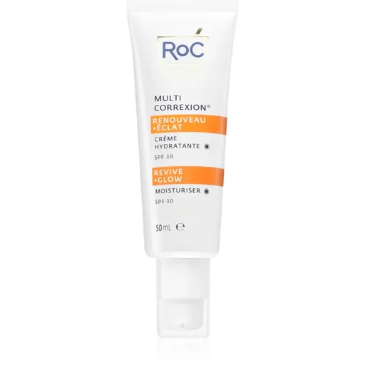 RoC Multi Correxion Revive + Glow Moisturiser vyživujúci hydratačný krém s vitamínom C SPF 30 50 ml