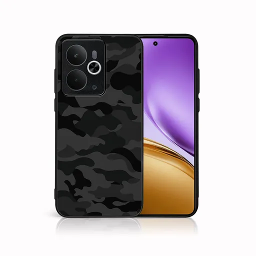 MY ART Ochranný kryt pre Realme 14 5G BLACK CAMO (234)