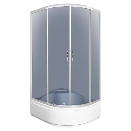 KERRA - Sprchová kabína Katia 100x80 (ľavá s vaničkou) 5907548108500