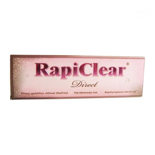 Tehotenský test RapiClear Direct 1 ks
