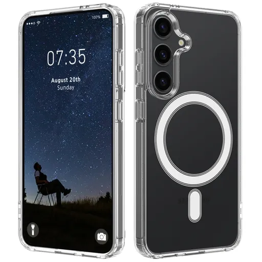 TRANSPARENT MAGSAFE Kryt pre Samsung Galaxy S24 Plus 5G priehľadný