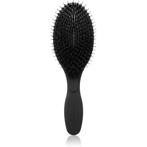 Olivia Garden Expert Care Boar & Nylon Bristles Black oválna kefa na vlasy 1 ks