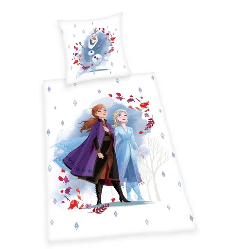 Herding Bavlnené obliečky Ľadové kráľovstvo, 135 x 200 cm, 80 x 80 cm