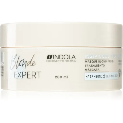 Indola Blond Expert Insta Cool vyživujúca maska na vlasy pre studené odtiene blond 200 ml