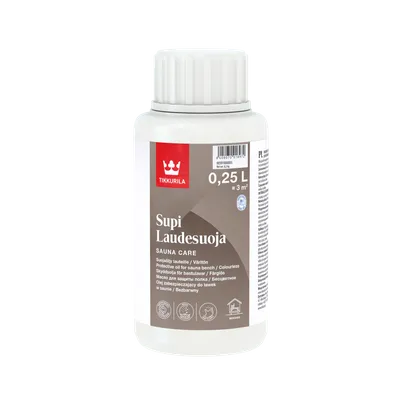 SUPI BENCH PROTECTION PAINT - olej na lavičky do sauny bezfarebný 0,25 l
