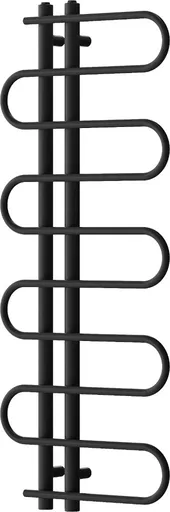 MEXEN - Kiso vykurovací rebrík/radiátor 1250 x 500 mm, 256 W, čierna W114-1250-500-00-70