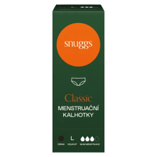 SNUGGS Menštruačné nohavičky - silná menštruácia L