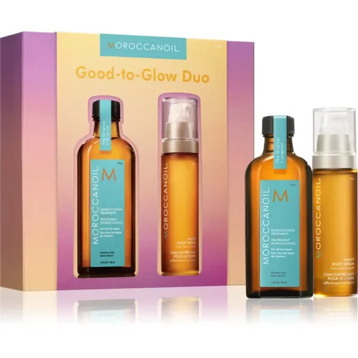 Moroccanoil Good-to-Glow Duo sada na vlasy a telo