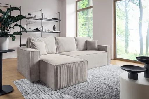 ArtPK Rohová sedacia súprava BASIC L | ľavá Farba: Poso 100