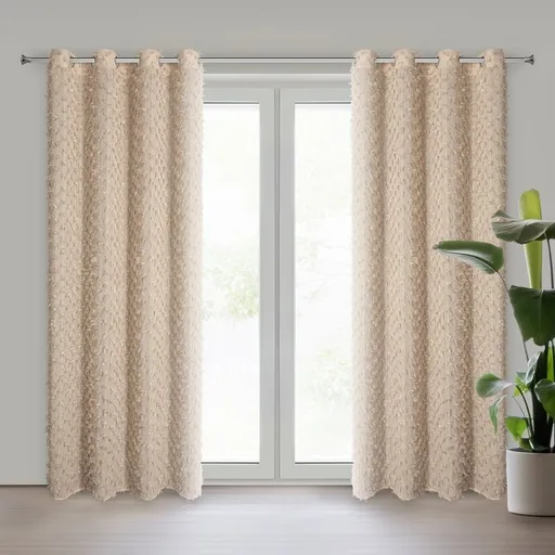 ArtFir Záves AURELIA K | béžová 135 x 250 cm