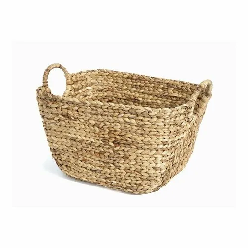 Compactor Ručne pletený úložný košík z vodného hyacintu Compactor Caracas XXL, 52 x 37 x 37 cm, XXL