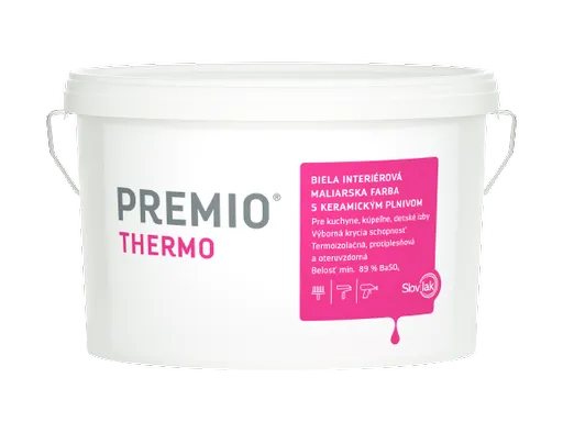 PREMIO THERMO - Termoizolačná farba na steny biela 3 kg