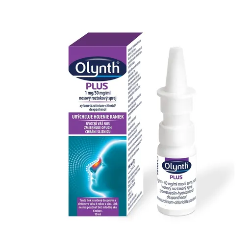 OLYNTH PLUS 1 mg/50 mg/ml Nosový roztokový sprej 10 ml