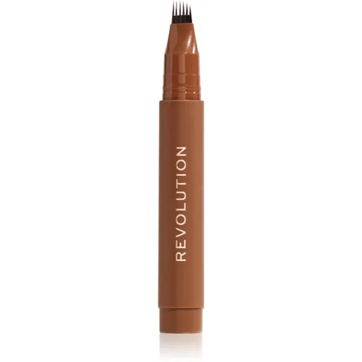 Makeup Revolution Instant Brow Hair fix na obočie odtieň Warm Brown 1.8 ml