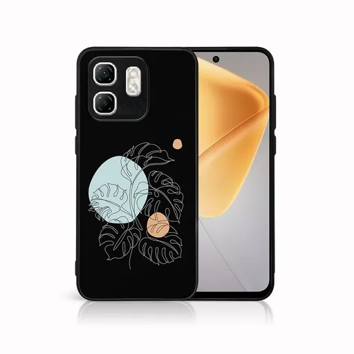 MY ART Ochranný kryt pre Infinix Hot 50i MONSTERA (194)