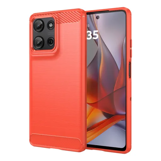 FLEXI TPU Ochranný kryt Motorola Moto G75 5G červený