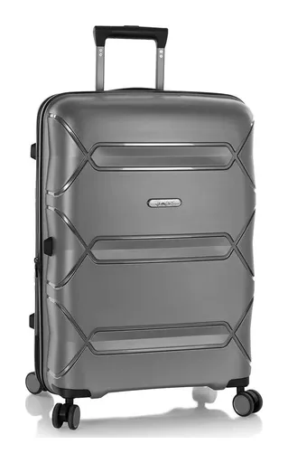 Stredný škrupinový kufor Heys Milos M Grey