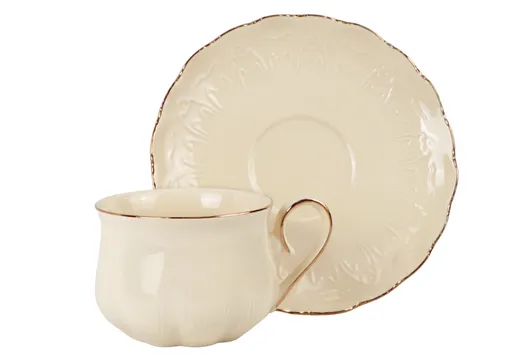 VERONI - Sada 2 x šálka a 2 x podšálka Calypso