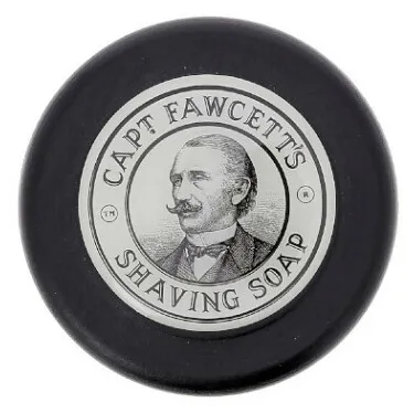 CAPTAIN FAWCETT Mydlo na holenie v drevenej miske 110 g