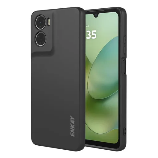 ENKAY RUBBER Ochranný obal pre Motorola Moto G06 / G06 Power čierny